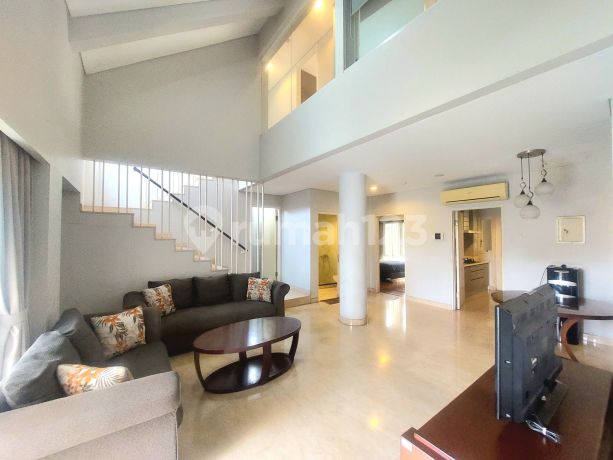 Puri Park Residences 3 BR Maisonette Semi Furnished Lantai 3 