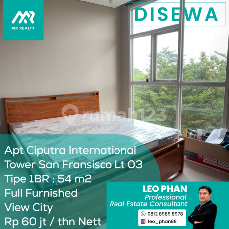 Ciputra International Tower San Francisco Apartment LT 03, 1Br, Fully Furnished Ciputra International Tower San Francisco Apartment LT 03, 1Br, Fully Furnished