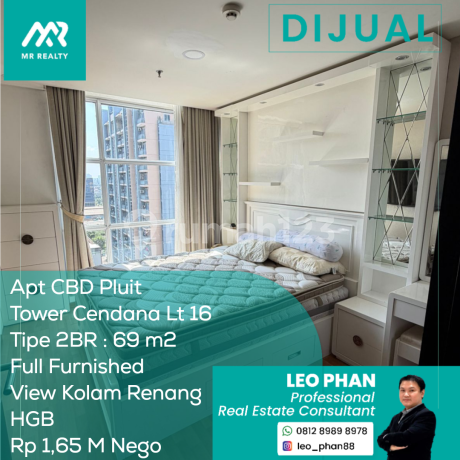 Apartement Cbd Pluit Tower Cendana LT 16, 2Br, Full Furnished Apartement Cbd Pluit Tower Cendana LT 16, 2Br, Full Furnished
