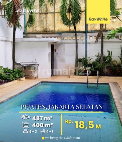 Rumah 2 Lantai, * Kolam Renang, Lokasi Strategis; Dekat Akses Tol, Sta KRL, Mall, Rs, Perkantoran, Dll Dalam Cluster, di Pejaten, Jakarta Selatan Rumah 2 Lantai, * Kolam Renang, Lokasi Strategis; Dekat Akses Tol, Sta KRL, Mall, Rs, Perkantoran, Dll Dalam Cluster, di Pejaten, Jakarta Selatan