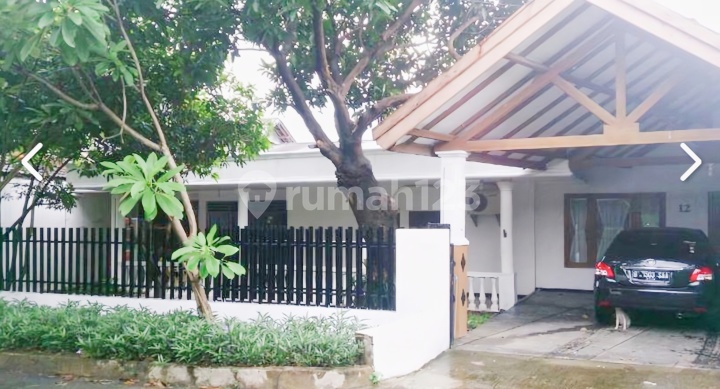 Rumah Luas, Dijual Cepat, Lokasi Strategis Hanya 2 Menit Menuju Stasiun, Pintu Tol, Sekolah, Rs, Dll Di Jl. Alvania, Komp Pertamina, Pondok Ranji Tangerang Selatantangerang Selatan, Banten