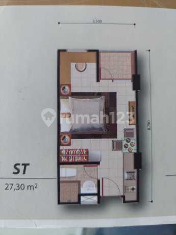  Dijual Apartement The Nest, Type Studio