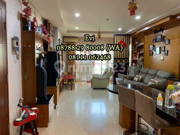 For Sale Permata Hijau Residence Apartment 3 Bedrooms Middle Floor