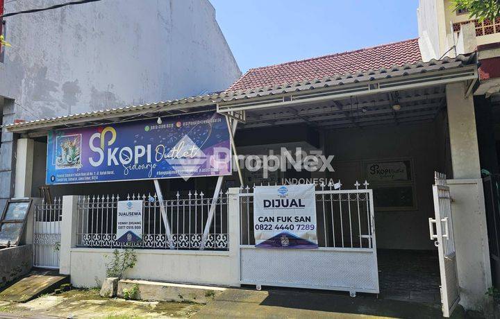 Pondok Sidokare Indah row jalan double way, dekat fasum, lebar 9