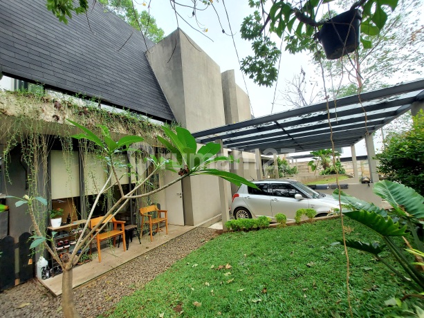 Rumah Modern Siap Huni Dalam Cluster Asri Di Yve Habitat Limo