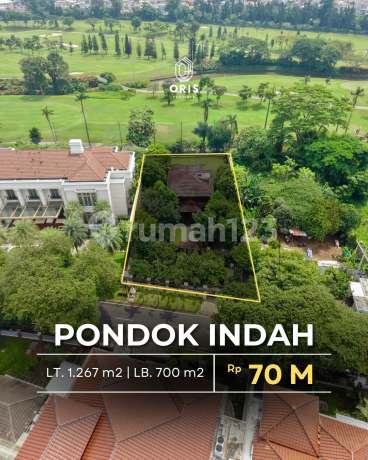 Rumah View Bukit Golf Pondok Indah Luas 1.267 M2