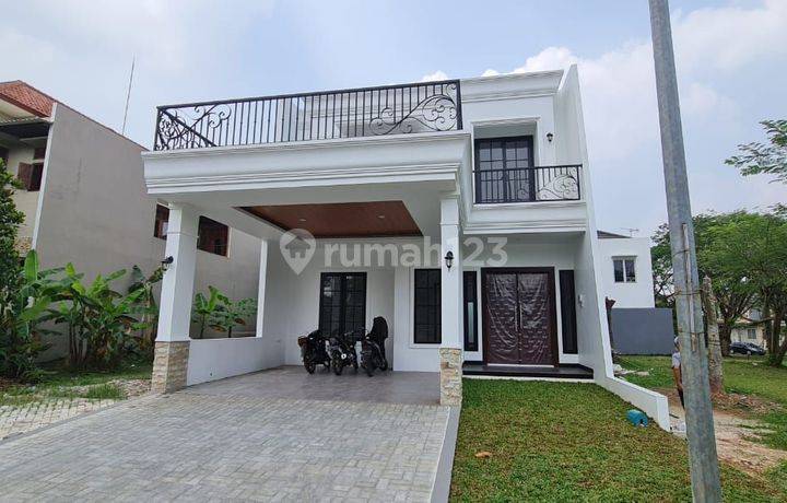 Rumah Brand New The Icon Cosmo Bangunan Mandiri, Siap Huni