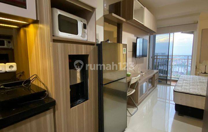 Unit Studio Furnsihed Apartemen Springwood Residence Dekat Binus Alam Sutera