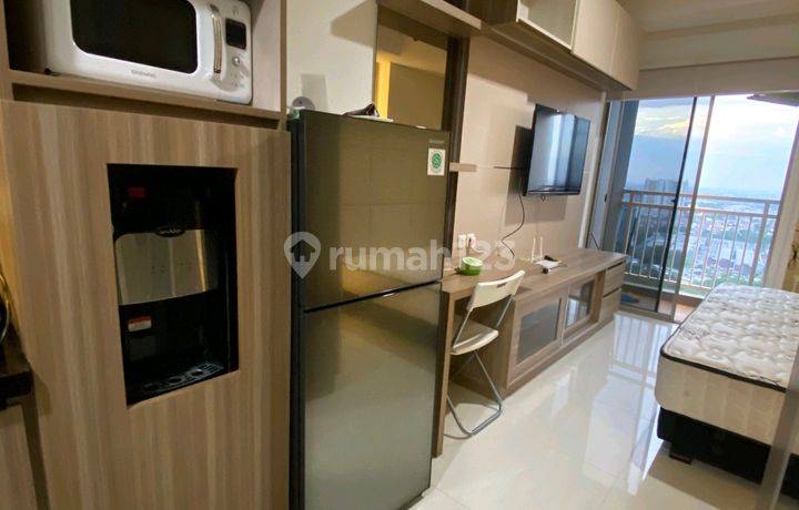 Furnish Elegant Timeless Nego Sampai Deal Apartemen Springwood Residence Alam Sutera Dekat Binus