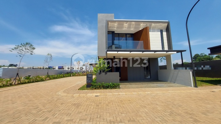 Rumah Modern Bagus 2 Lantai 4 Kamar Selangkah Ke Tol Dan Stasiun Krl Di Cisauk Bsd