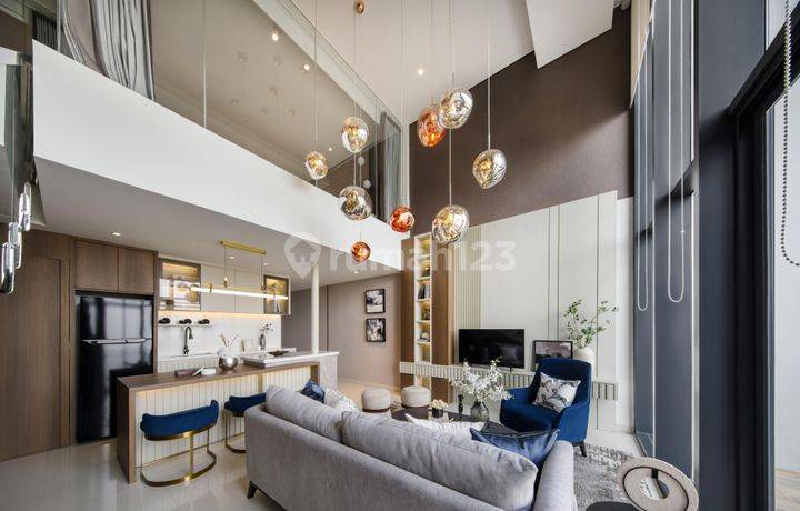 jual apartment ciputra world surabaya vieloft semi furnish 2 br baru 