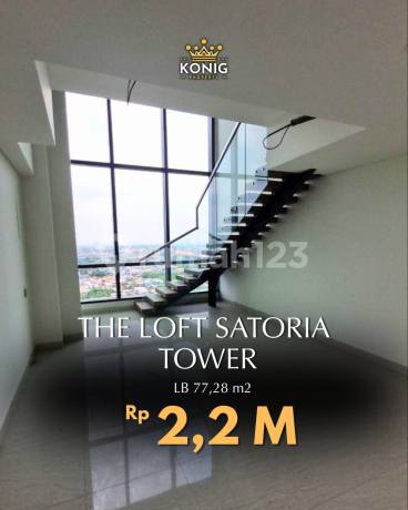 The Loft Satoria Tower Lantai 16 City View Kosongan Surabaya