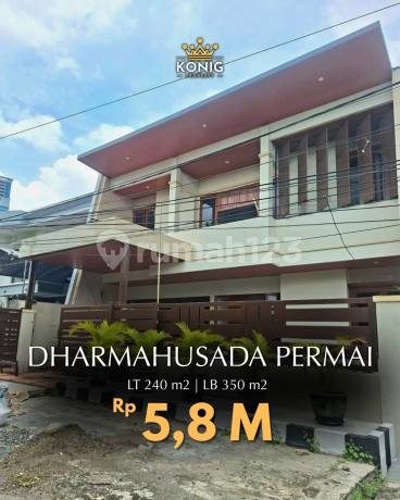 Renovasi Total‼️ Jual Rumah di Dharmahusada Permai Surabaya