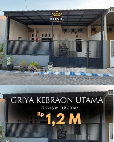 House for Sale Griya Kebraon Utama Surabaya