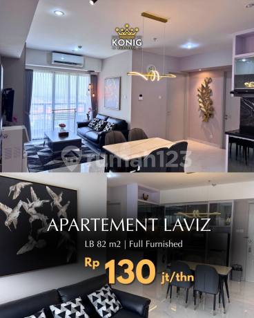 Apartemen Laviz Connect Pakuwon Mall Lantai 22 Surabaya
