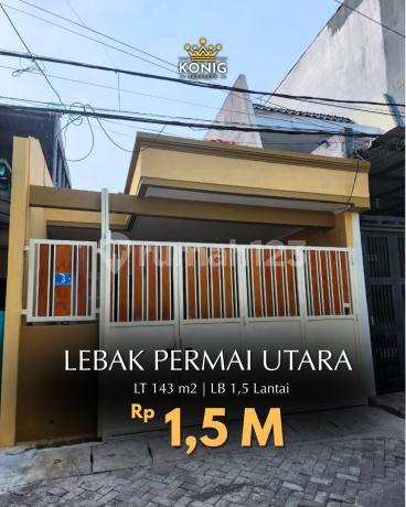 Rumah Cantik & Terawat Lebak Permai Utara Surabaya