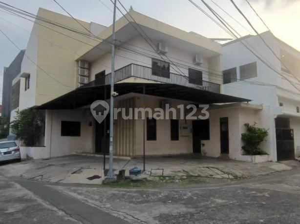 Dijual Rumah + Kantor Murah Darmo Indah Timur Surabaya Strategis Dkt Mitra Keluarga Satelit