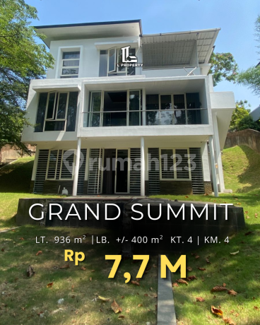 Hunian Eksklusif dengan Lahan Sangat Luas di Cluster Elit Grand Summit Sukajadi!