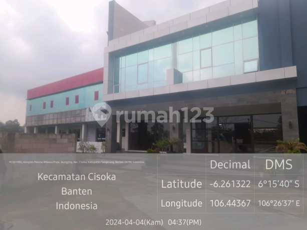 Murah Gedung Pendidikan di Tigaraksa Jl Pesona Wibawa Praja LT 1003 M2 Tegalsari Tangerang