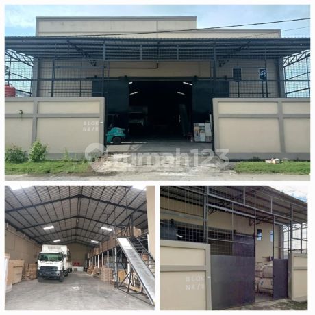 Dijual Gudang Parangloe, Luas 1000 M2. Siap Pakai. Ada Office