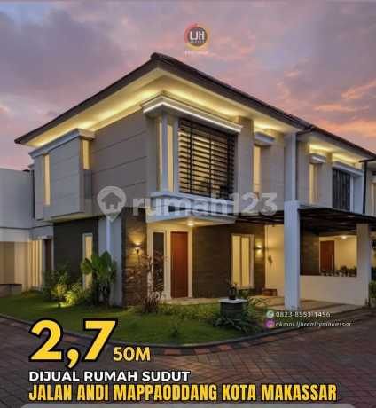 Rumah Mewah Pusat Kota Makassar. Sudut. 10X14. 5 Kamar Tidur. Semi Furnished. Baru Siap Huni Rumah Mewah Pusat Kota Makassar. Sudut. 10X14. 5 Kamar Tidur. Semi Furnished. Baru Siap Huni