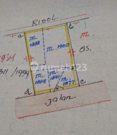 Tanah Babakan Jeruk dekat Universitas Maranatha cocok untuk Kos Kosan