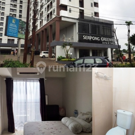 Apartemen Studio Furnished Serpong Greenview Bsd.dekat Pasmod BSD