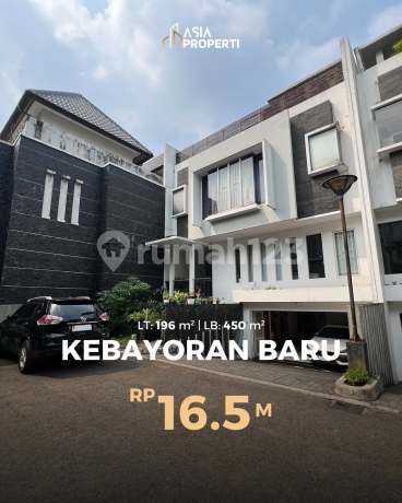 Rumah Dalam Townhouse Di Brawijaya Dekat Darmawangsa Sekolah Mentari Shm