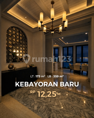 New Private Pool Townhouse Near Pondok Indah Mall and Gandaria City with SHM.