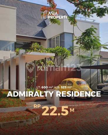 Rumah Cluster Admiralty Residence di Kawasan One Bellpark Fatmawati SHM