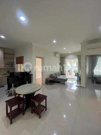 Rumah Semi Furnished View Pool, Flamingo Residence Cluster Caribbean 