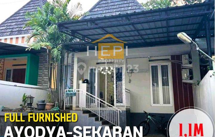 Rumah Puri Ayodya Dekat Unnes Full Furnished, Semarang