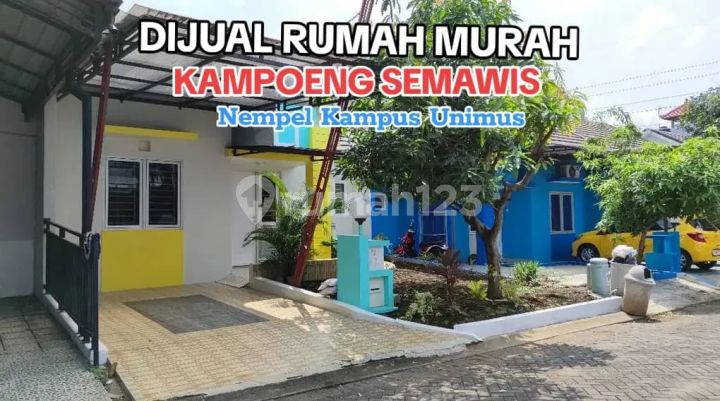 rumah full furnished murah kampung semais samping kampus unimus