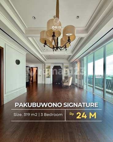 Luxurious Apartement 3 BR At Pakubuwono Signature, LB 319