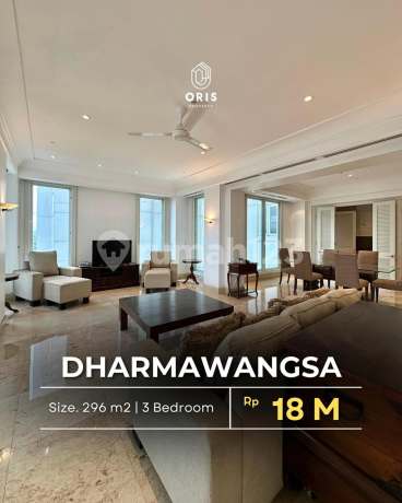 The Residence At Dharmawangsa 3 BR Semi Furnished, LB 296