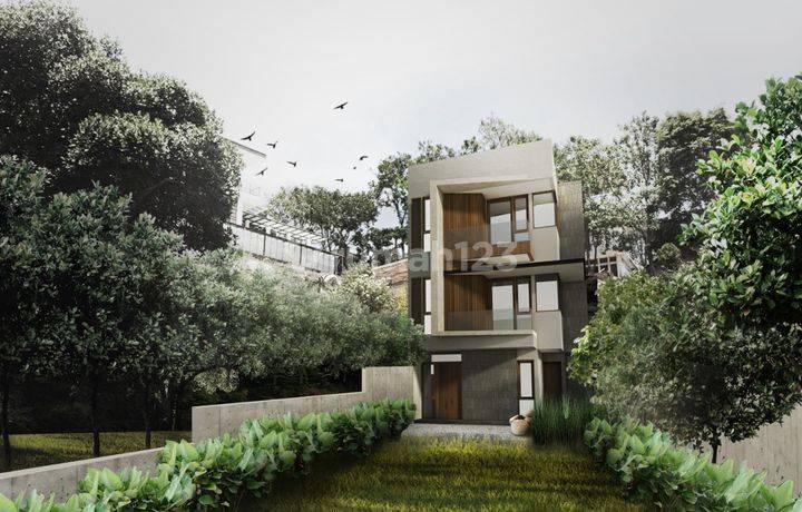 Rumah/villa 1 Lt (struktur Bangunan Untuk 3 Lt) Di Dago Giri Residence
