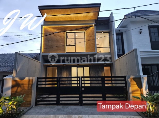 For Sale New Modern Style House Rungkut Asri Utara
