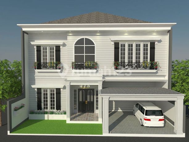 Rumah Mewah Moderen Furnished dengan Fasilitas Kolam Renang di Bintara Bekasi Rumah Mewah Moderen Furnished dengan Fasilitas Kolam Renang di Bintara Bekasi