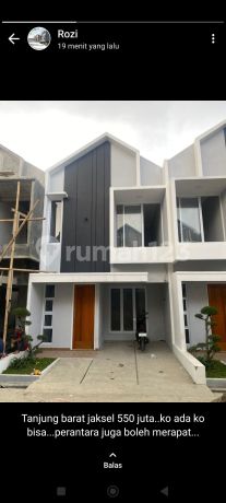 Rumah di jual murah modern minimalis bisa custom di tanjung barat Jakarta Rumah di jual murah modern minimalis bisa custom di tanjung barat Jakarta