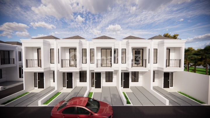 Rumah di Jua Akses Dua Mobil Dalam Cluster Hanya Dua Menit ke Stasiun Lrr Ciracas Ciracas Jakarta Timur