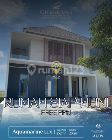 Ready-to-occupy house in Citraland Tallasa City Makassar near UNHAS