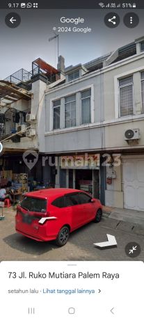 Shop House Taman Mutiara Taman Palem Raya Land Area 90m² Building Area 68m² Cengkareng