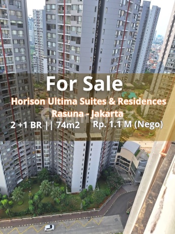 Harga Akhir Tahun Horison Rasuna Tower 3 Midle Floor Best View