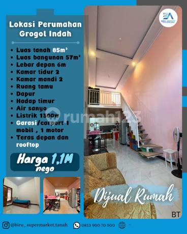 Rumah di Perum Grogol Indah 