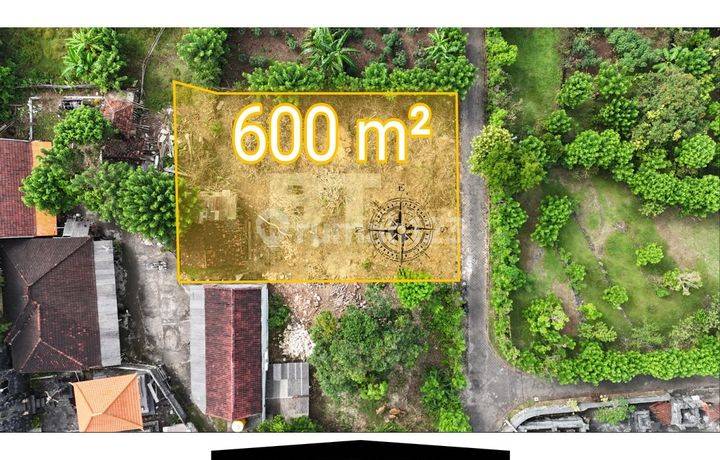  Dijual Tanah 600m² Ungasan – View Laut, ITR Pariwisata - LSBA