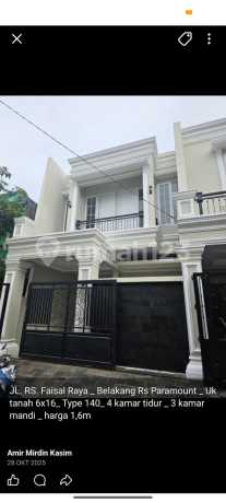 Rumah 2 Lantai Mewah Jl Faisal Makassar Dekat Pettarani Mall Panakukang Hertasning