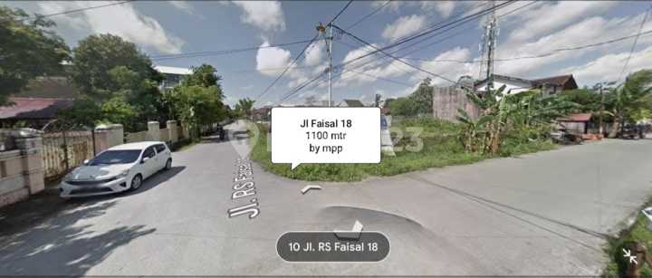Tanah Jl Faisal Makassar 1100 Mtr Dekat Pettarani Panakukang Hertasning Pengayoman