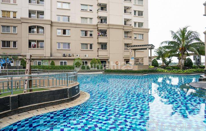 Termurah, Apt Mediterania Marina Ancol 2 Br, Lt 15 Jual Cepat Bu, Cash Only