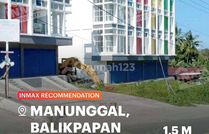 Ruko 3lt Siap Untuk Usaha Di Belakang Perumahan Citraland Balikpapanspesifikasi : Luas Tanah : 67m²dimensi : 4,5 X 15luas Bangunan : 203m²tingkat : 3 Kamar Mandi : 3pln : 2200 Wattair : Pdam Hadap : Barat Dayashgb Harga 1,5 Miliar Negotiable