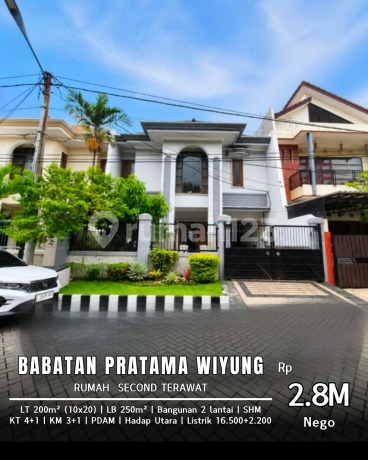 Ready-to-Occupy Two-Story Second Home in Babatan Pratama Wiyung